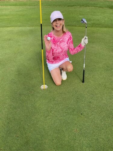 Golfer hits hole-in-one